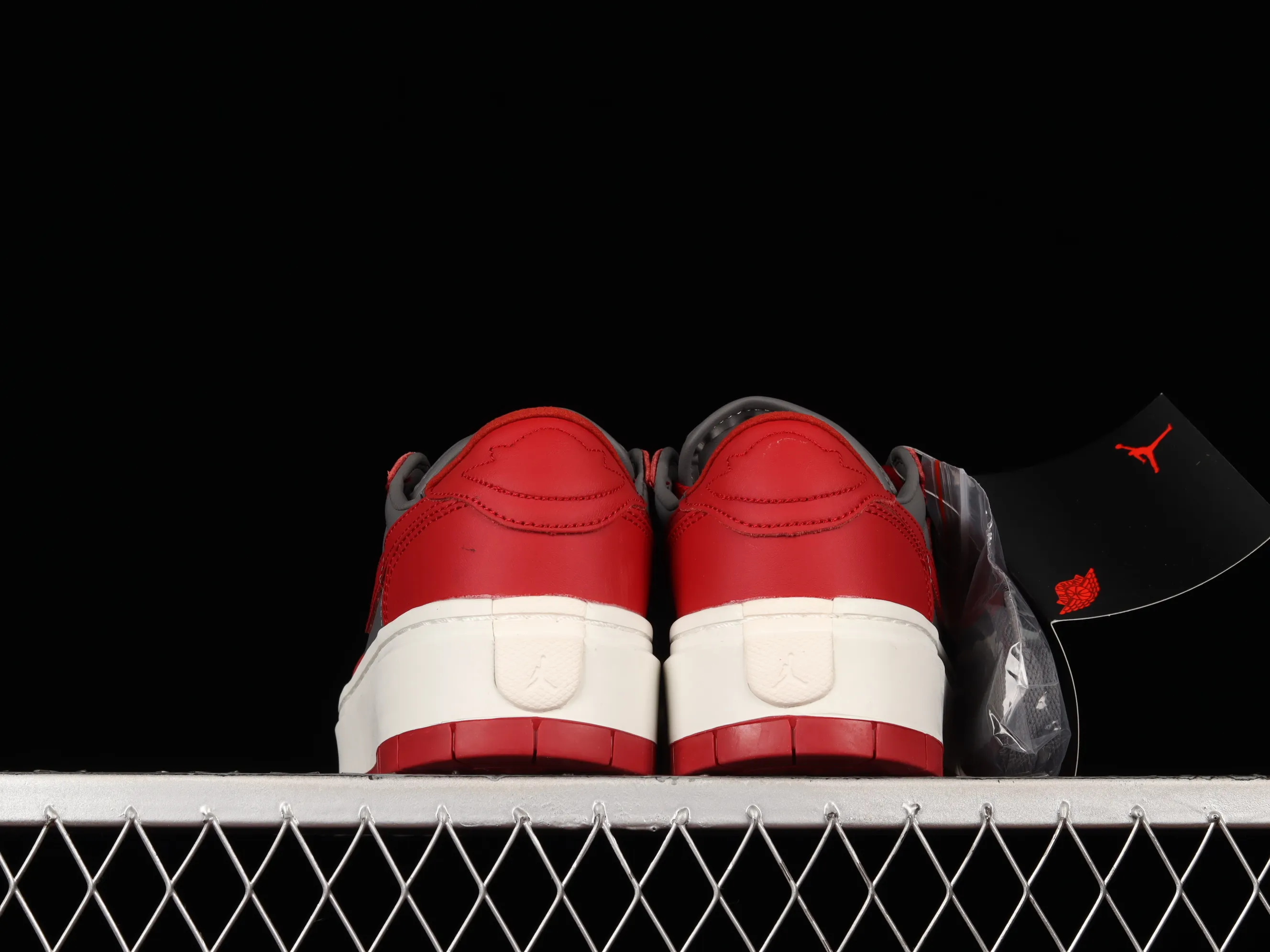 All categories Air Jordan Jordan series basketball shoes Air Jordan 1 Low Air Jordan 1 Elevate Low SE "Wolf Grey" Little AJ thick-soled retro basketball shoes DH7004-006